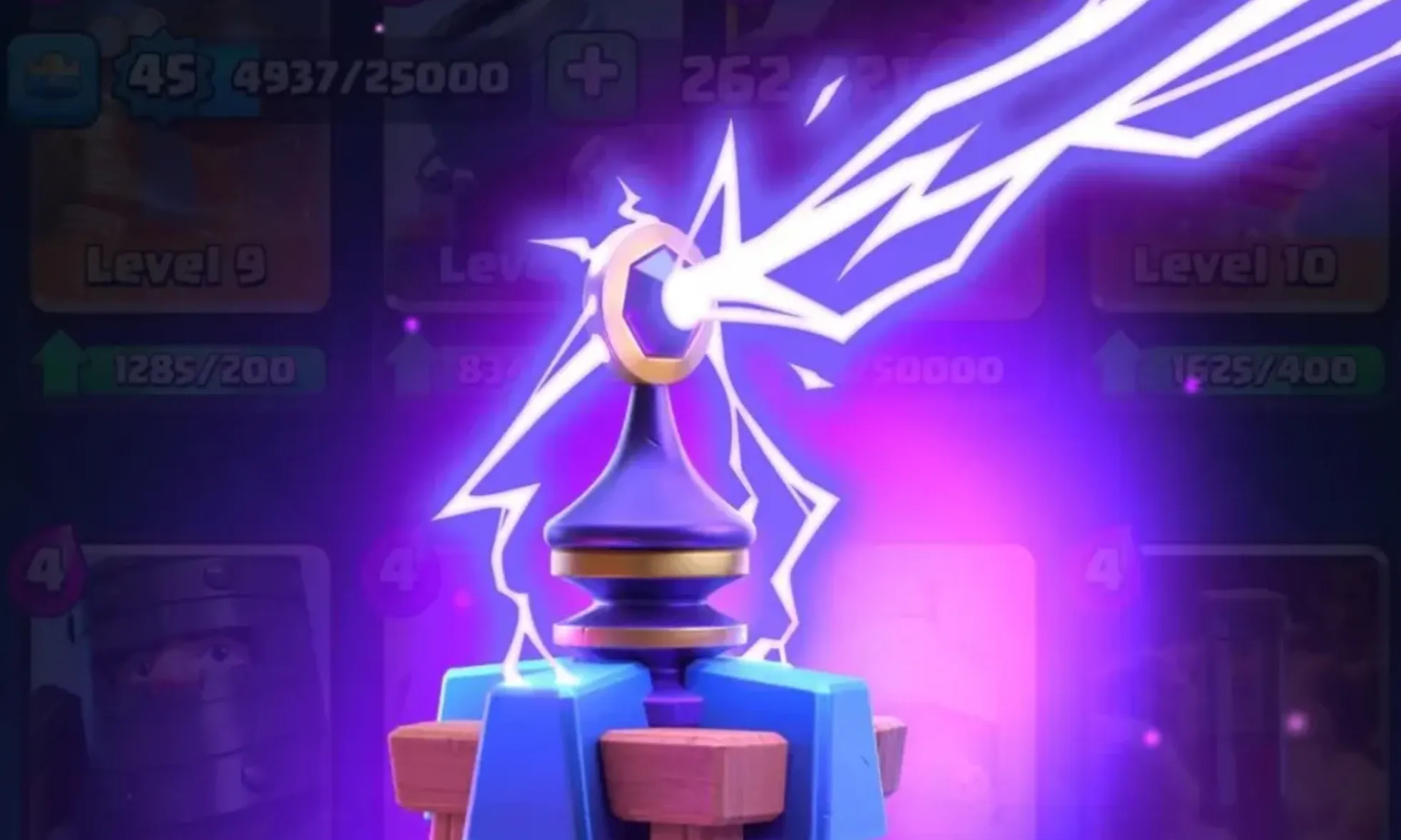 Tesla clash royale card